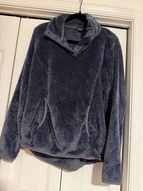 Eddie Bauer Plush Snap-Front Pullover
